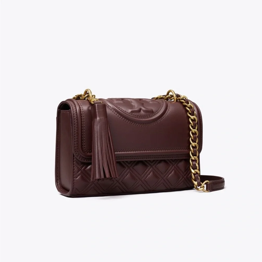 Tory Burch Burgundy Crossbody Bag